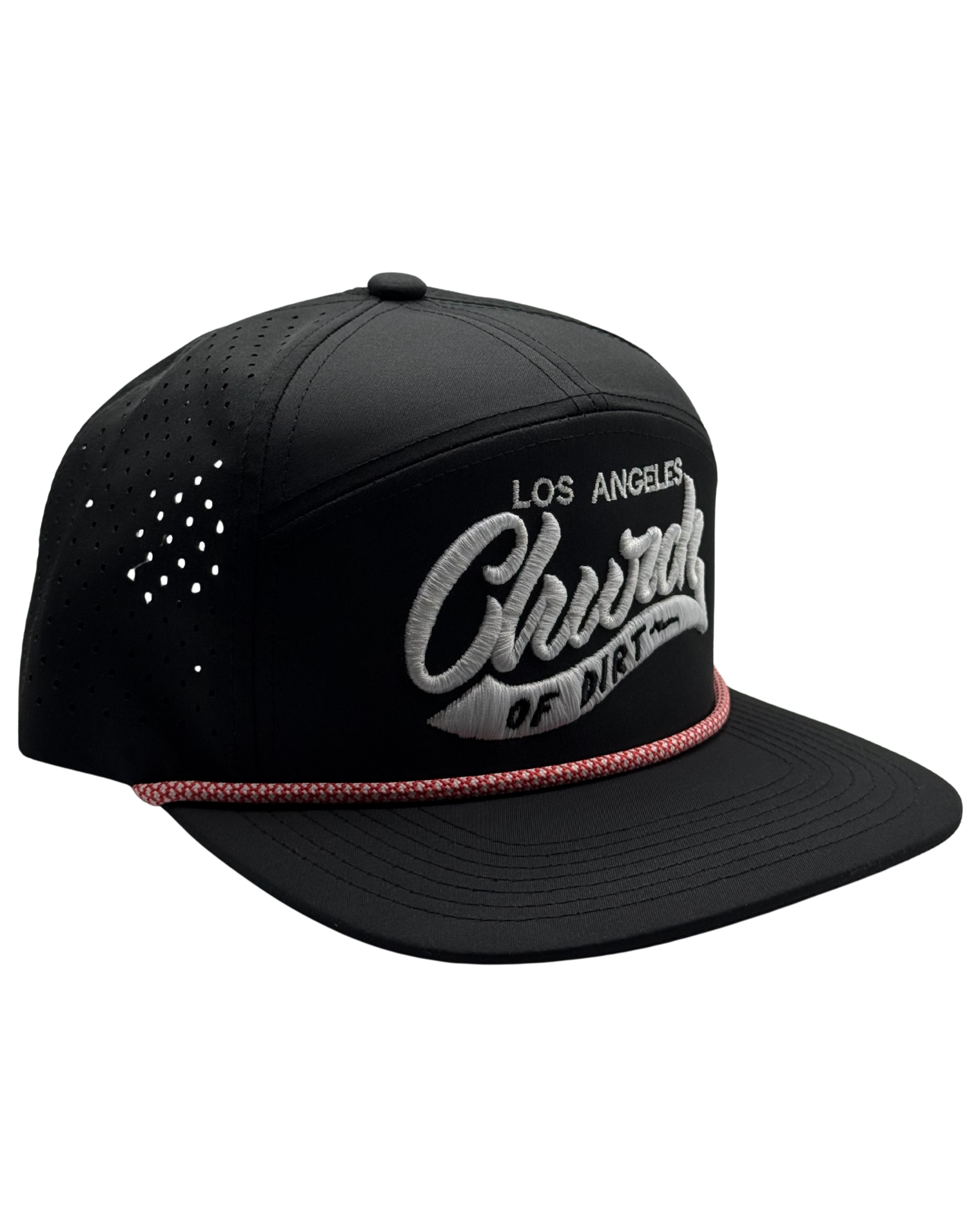 Black LA Rope Snapback