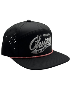 Black LA Rope Snapback