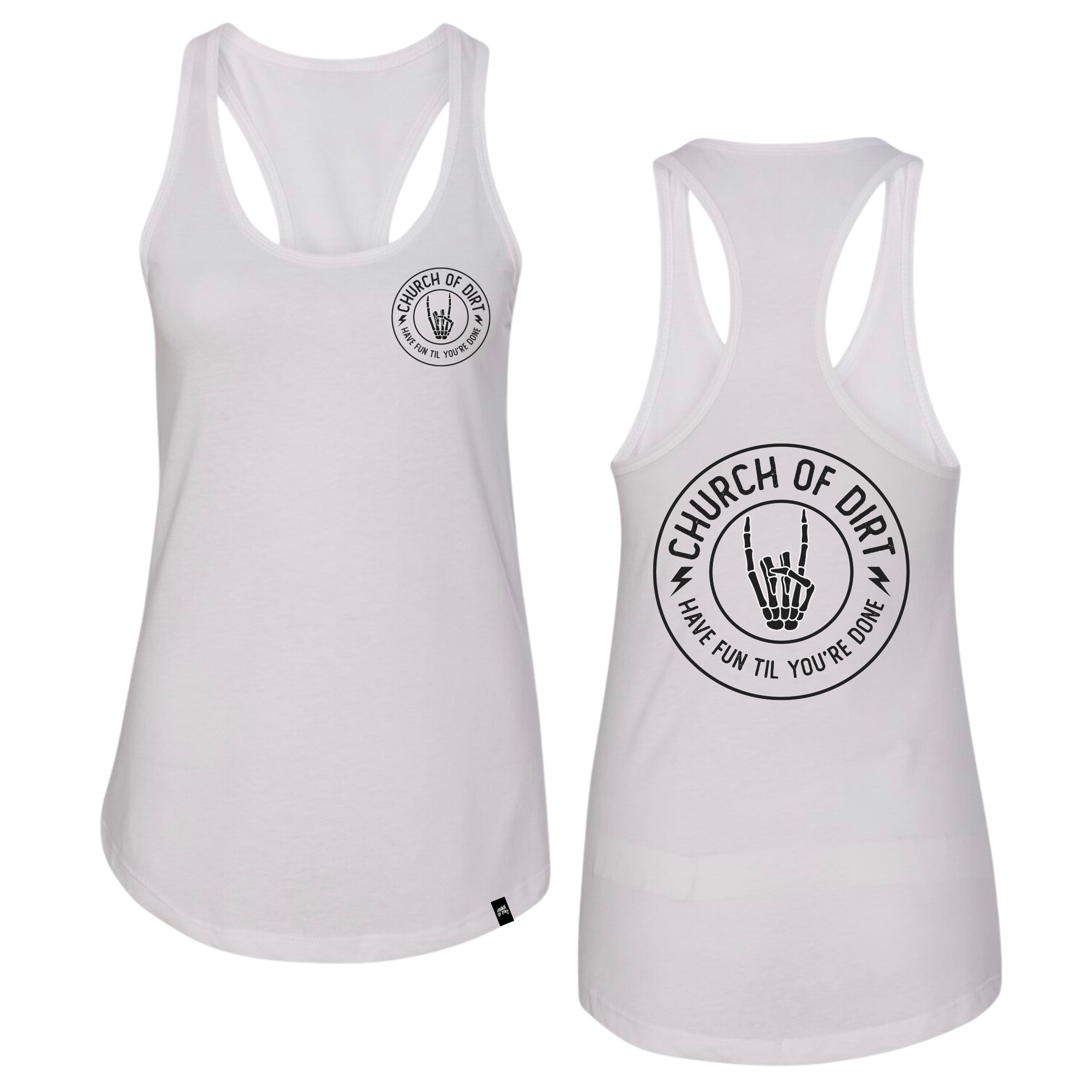 Women’s Circuit White Tank Top