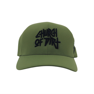 Olive Dirt Surfer Flexfit Hydro Hat