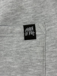 Gray Embroidered Dirt Surfer Shorts