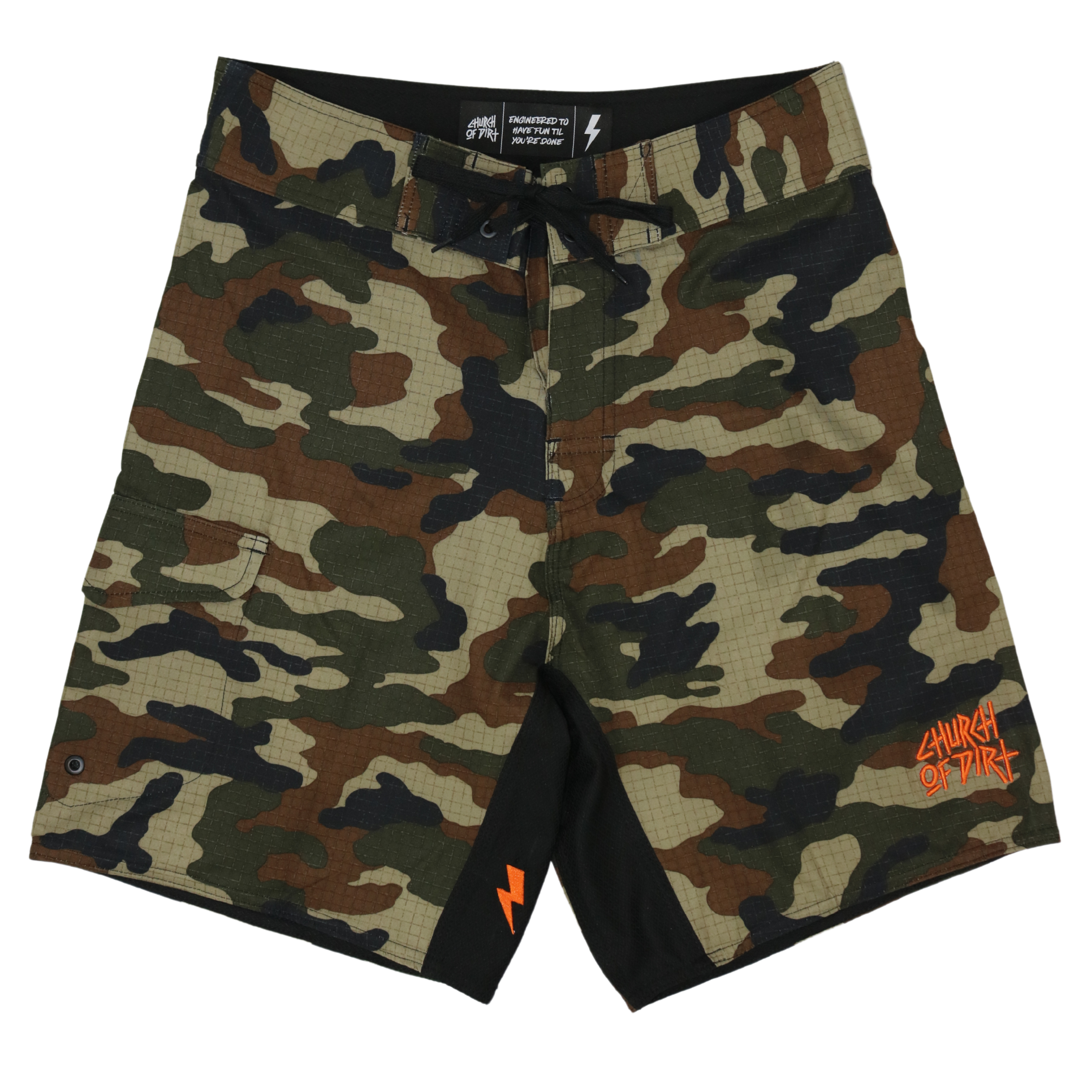 Adult Dirt Surfer Camo Boardshorts