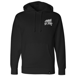 Adult Dirt Surfer Black Heavyweight Hoodie