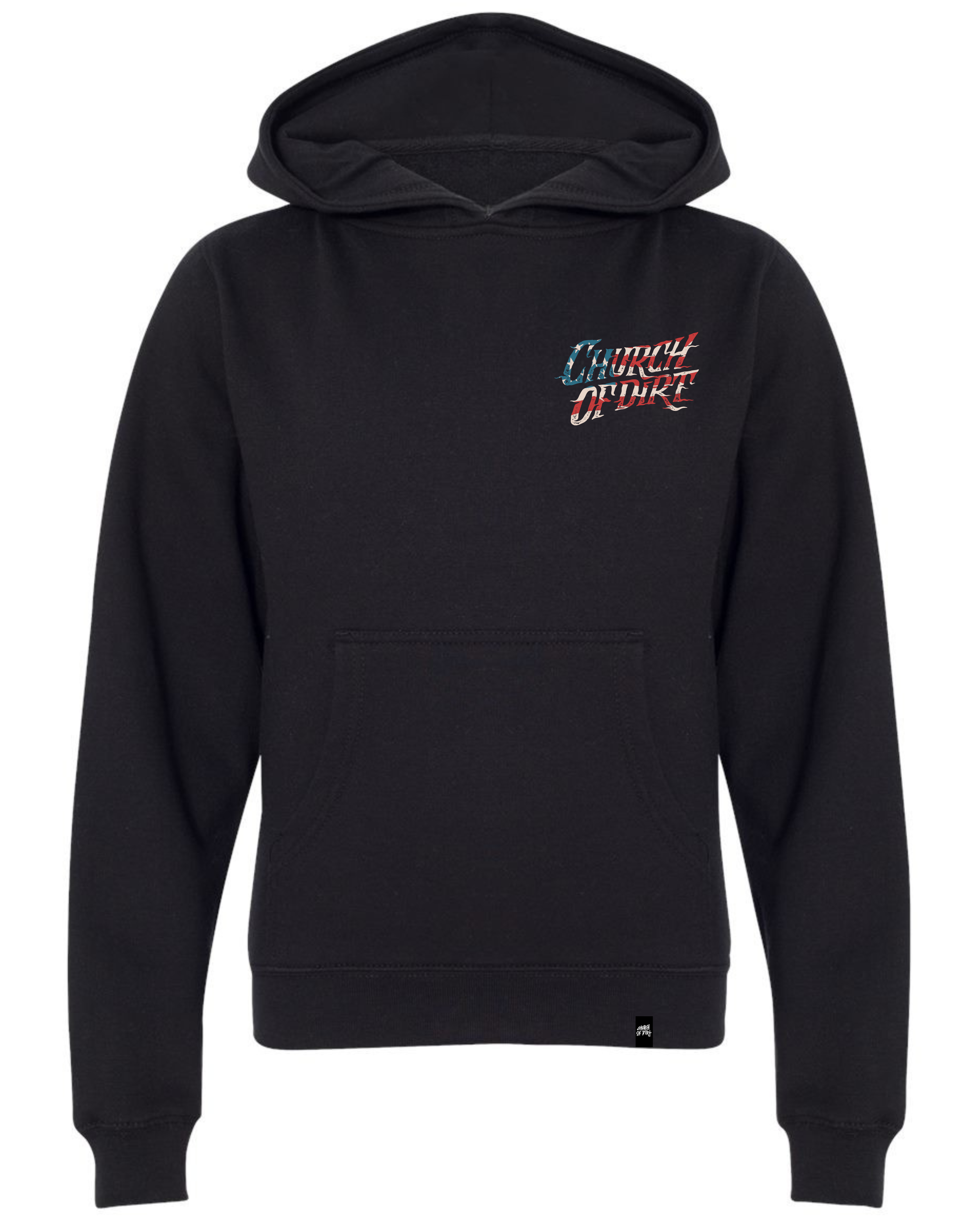 Youth Patriot Black Hoodie