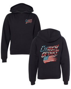 Youth Patriot Black Hoodie