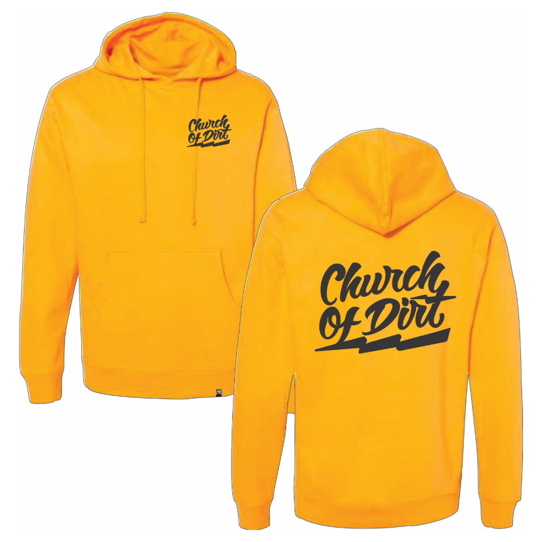 Adult Bolt Gold Midweight Hoodie