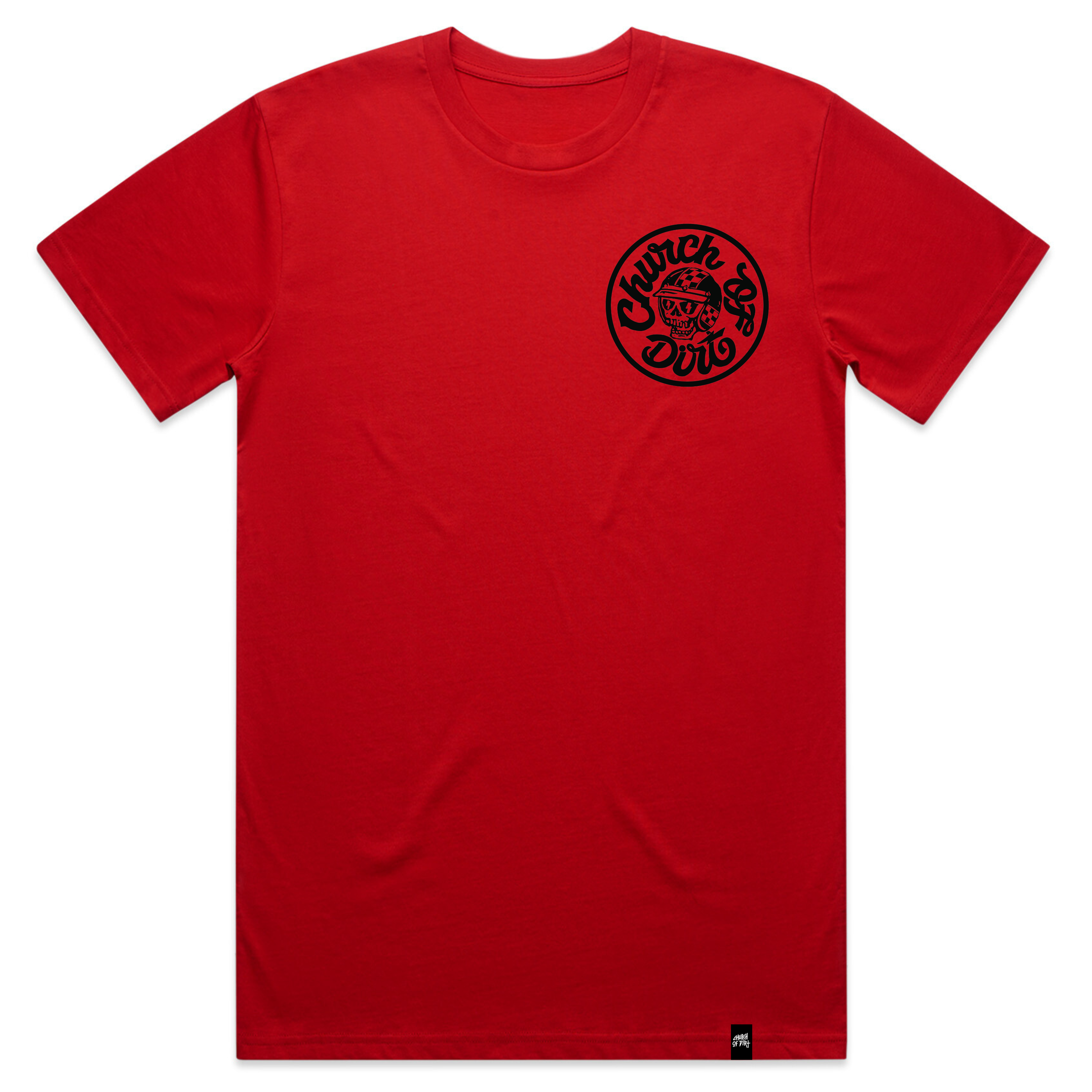 Adult Conquer Premium Red T-Shirt