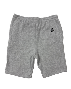 Gray Embroidered Dirt Surfer Shorts