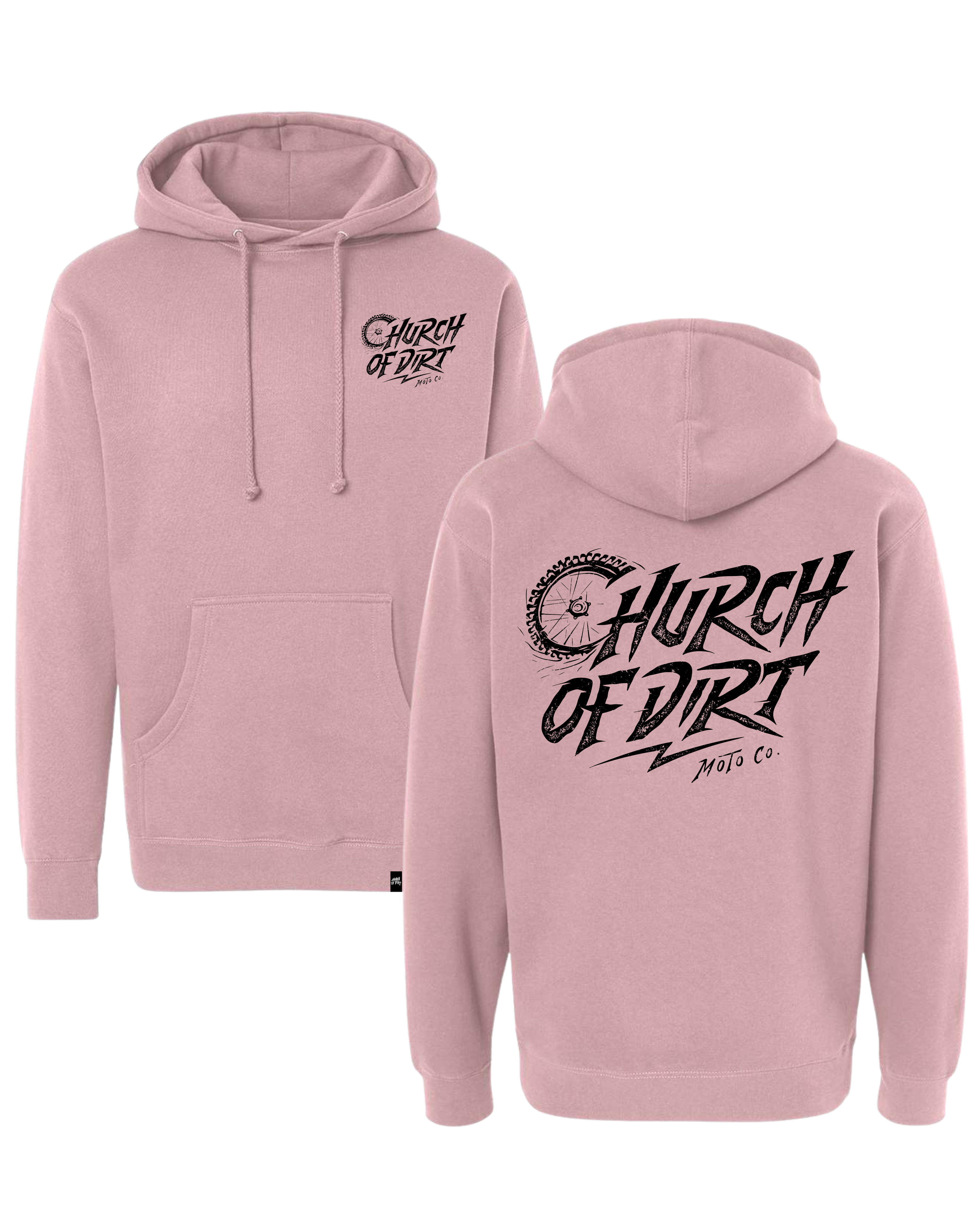 Unstoppable Dusty Pink Heavyweight Hoodie