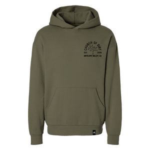 Adult AV Premium Oversized Olive Hoodie