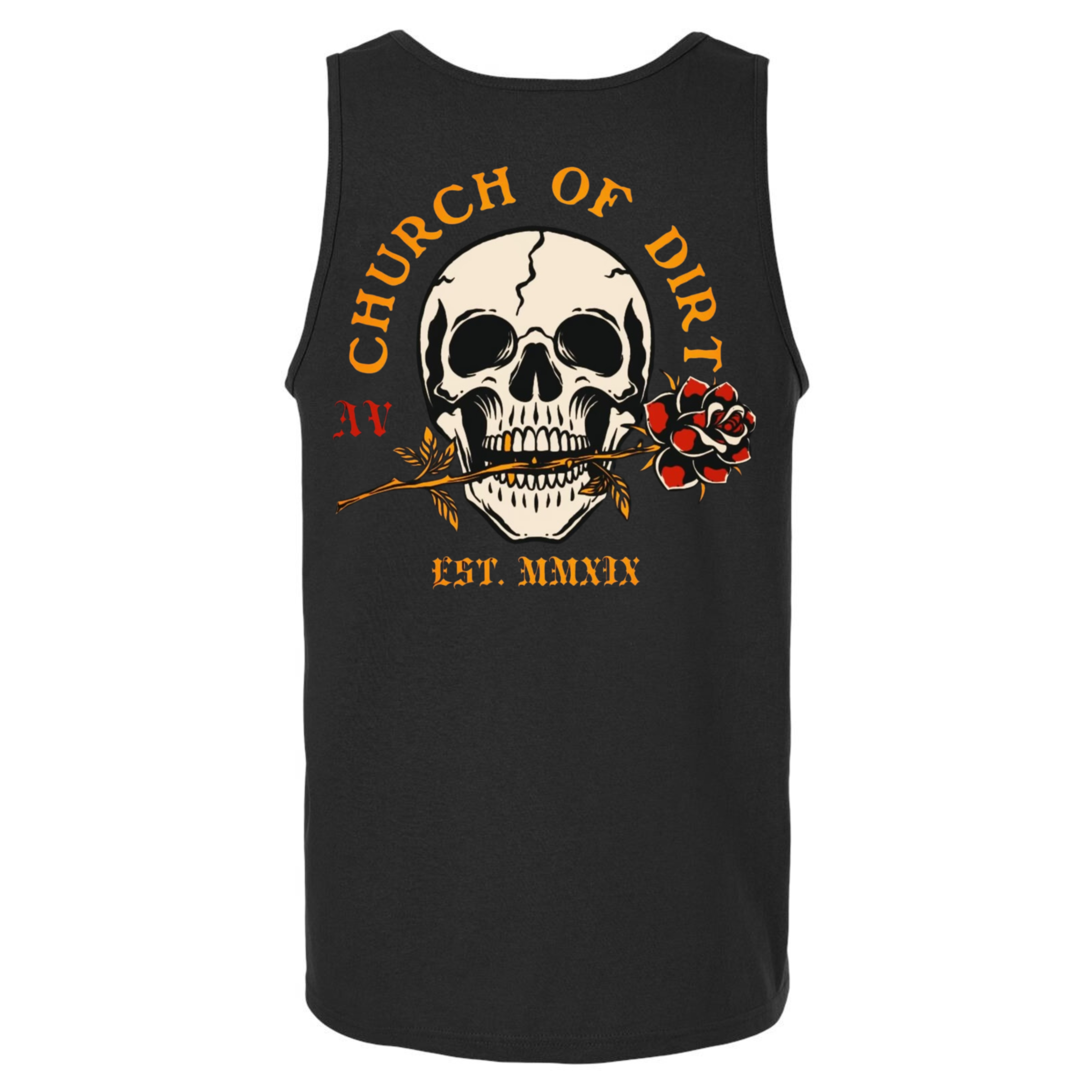 Adult Love Hurts Black Tank Top