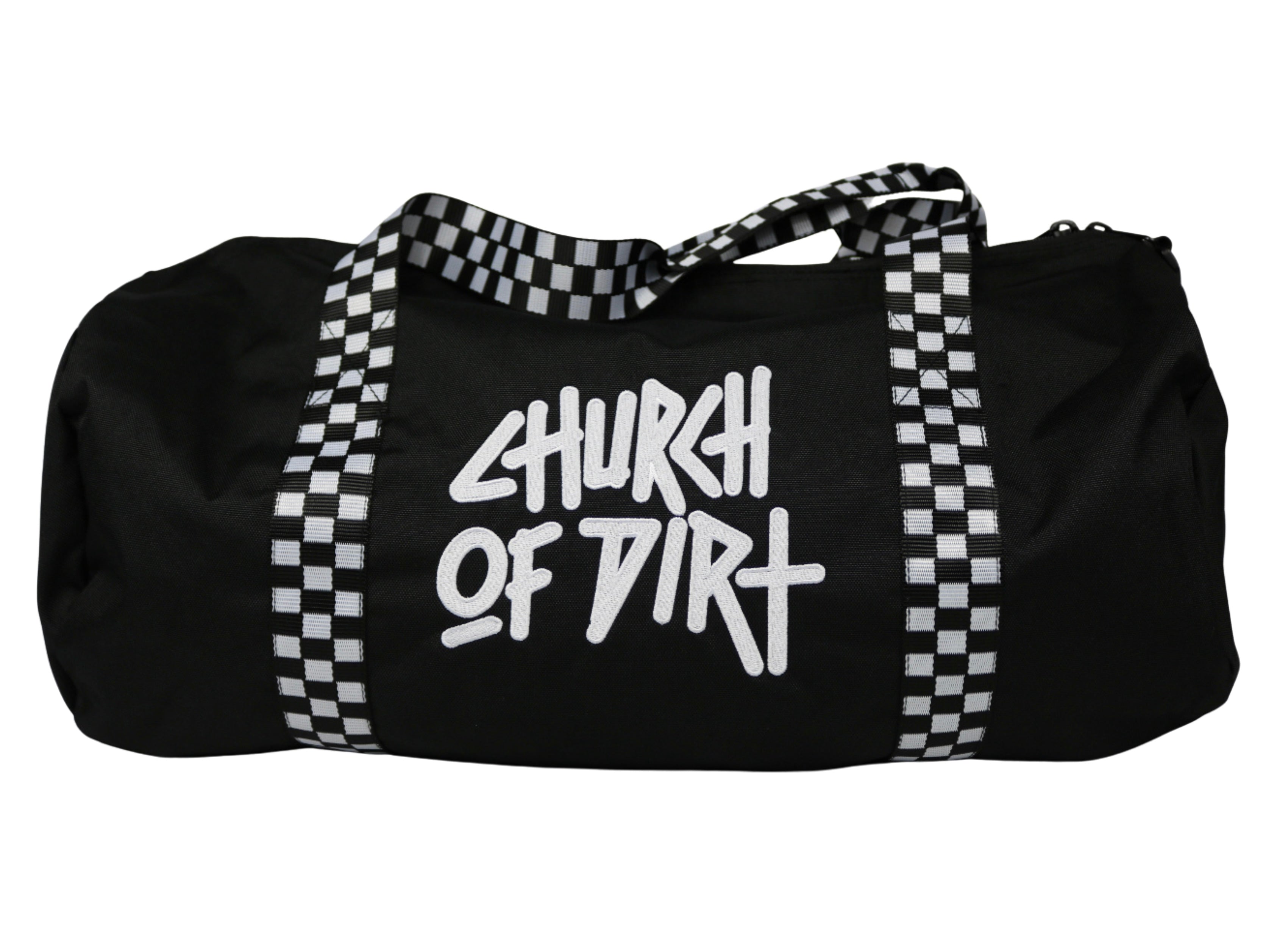 Dirt Surfer Checkered Duffel Bag