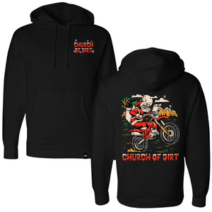 Adult Christmas 24 Black Heavyweight Hoodie