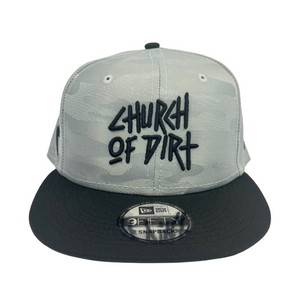 Dirt Surfer Gray Camo New Era Snapback