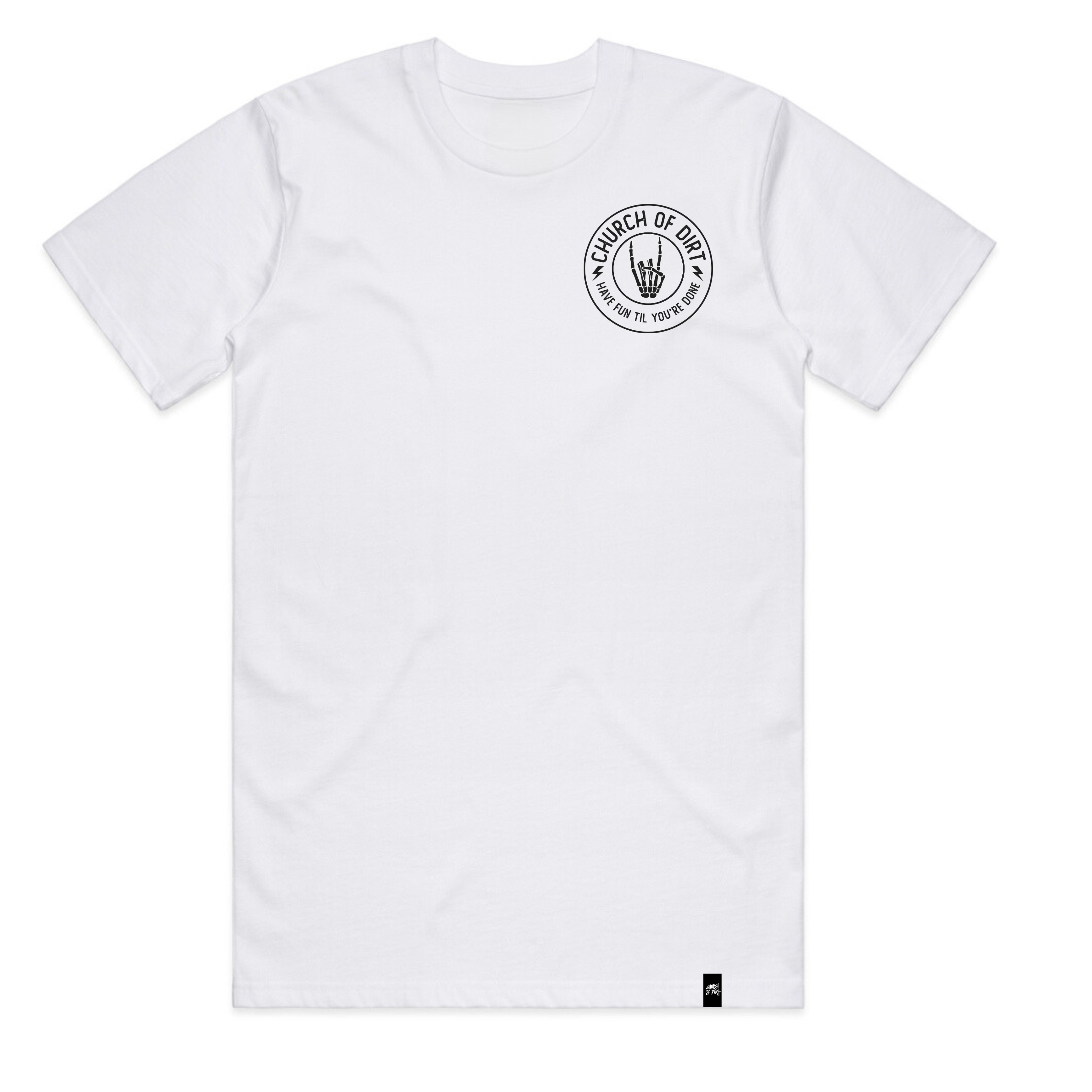 Adult Circuit Premium White T-Shirt