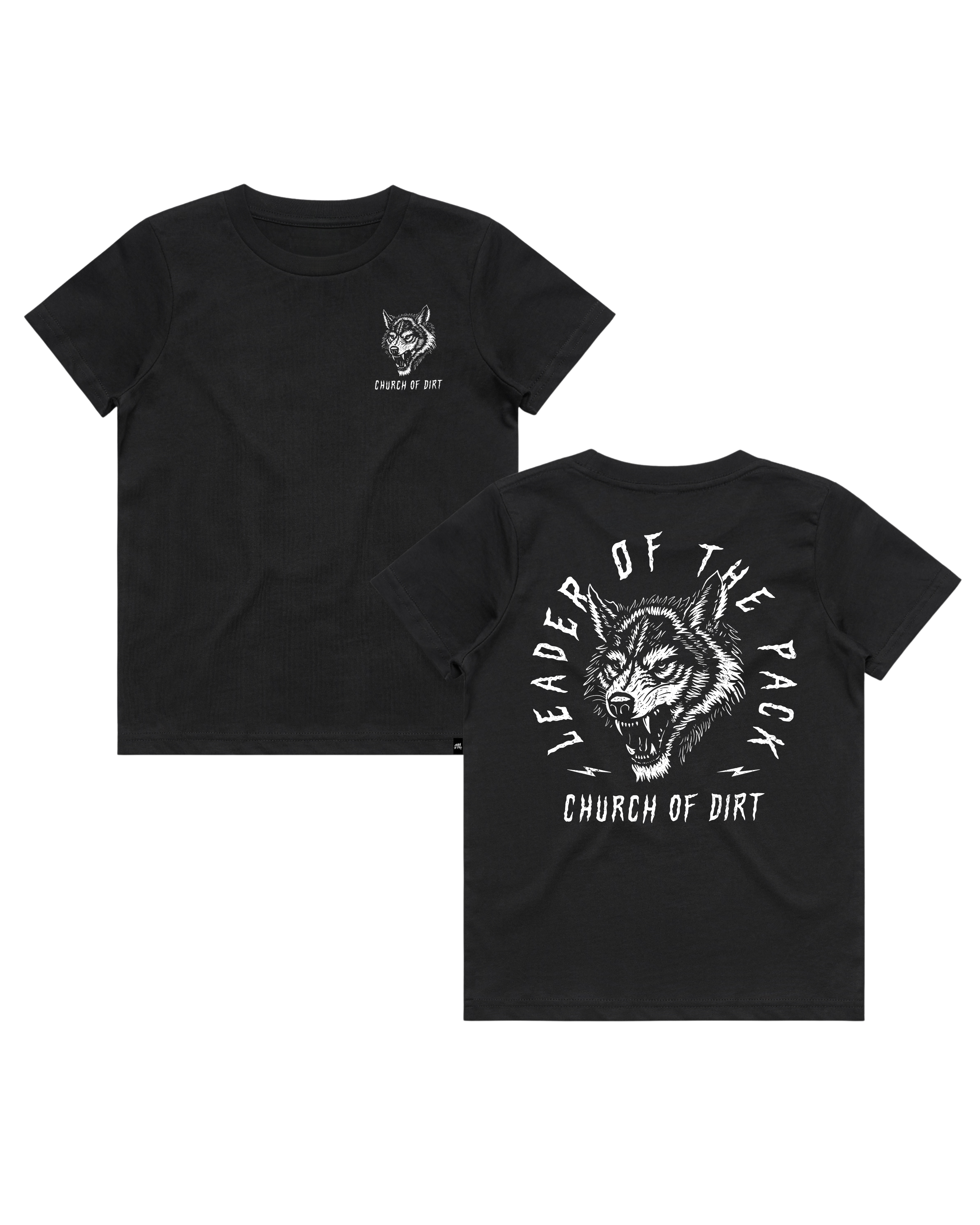 Toddler Leader Of The Pack Premium Black T-Shirt