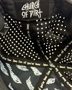 Church Of Dirt Black SnapBack