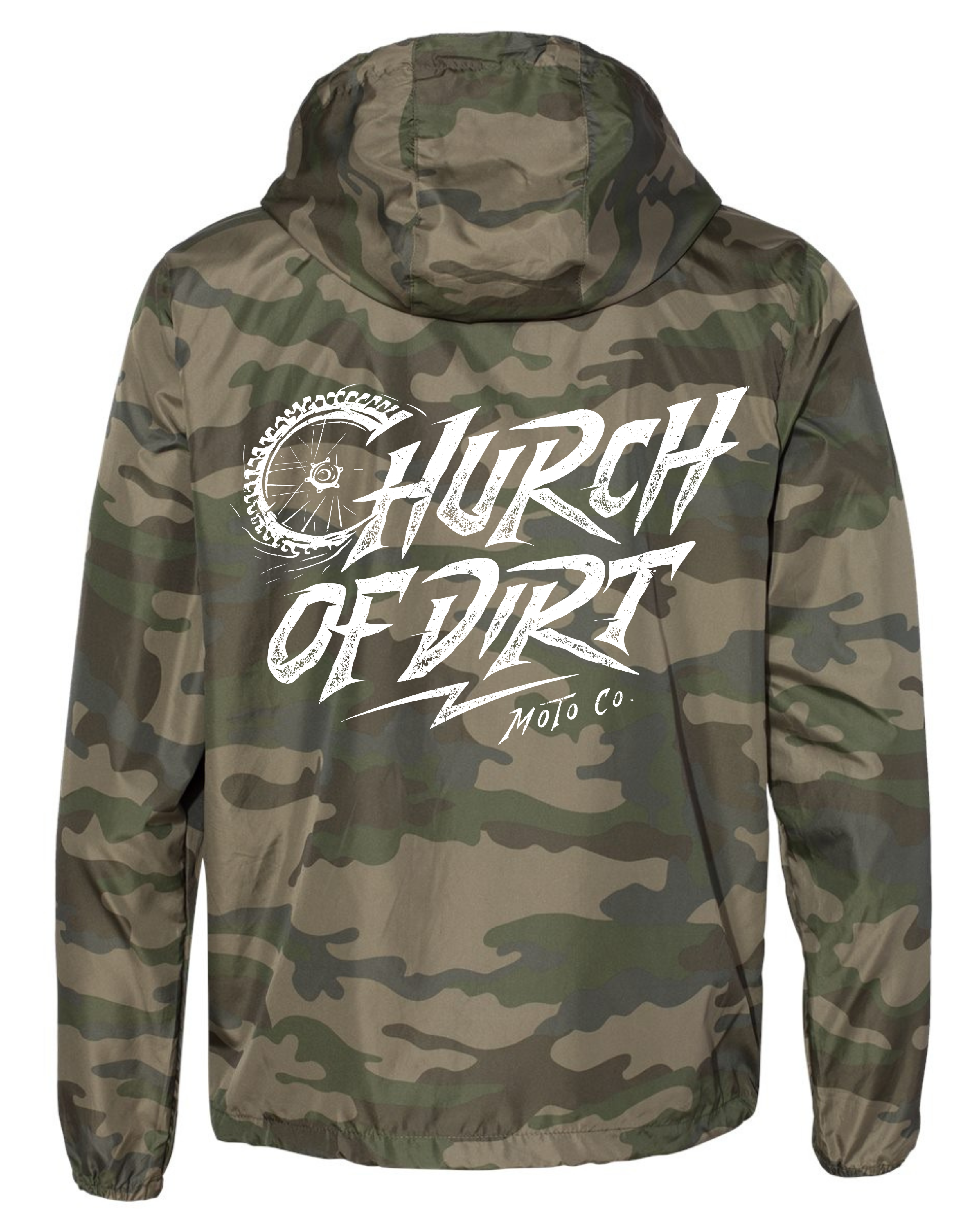 Unstoppable Camo Windbreaker