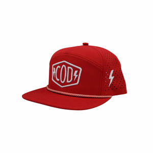 Red & White COD Rope Snapback