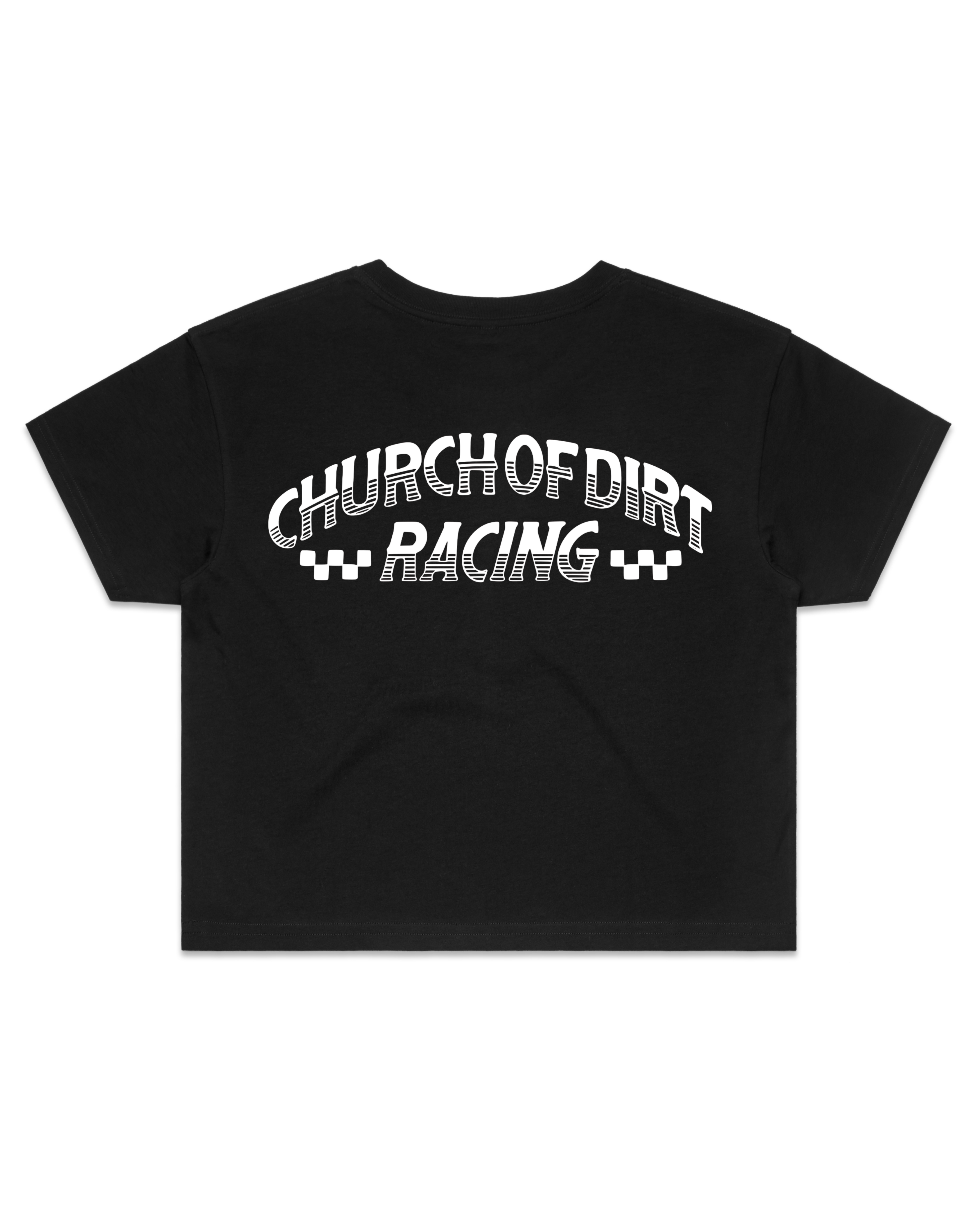 Women’s COD Racing 002 Black Crop Top
