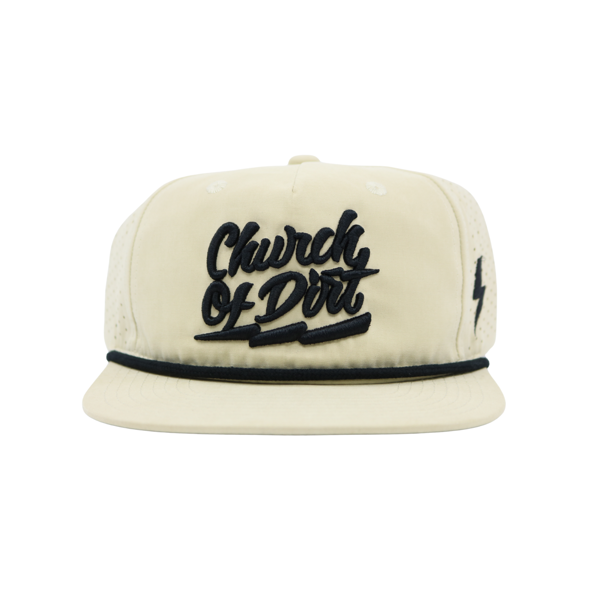 Birch & Black Bolt Rope Snapback