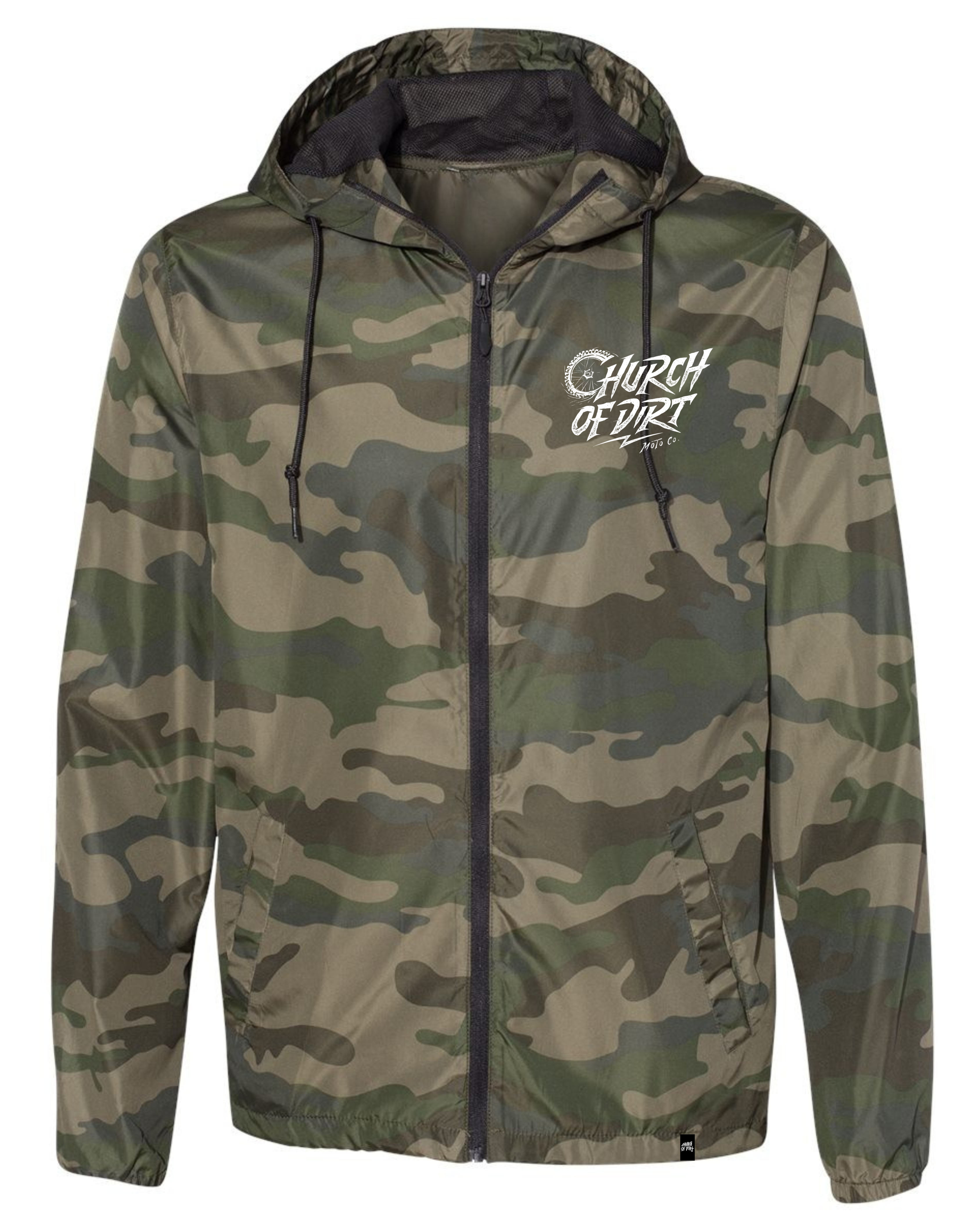 Unstoppable Camo Windbreaker