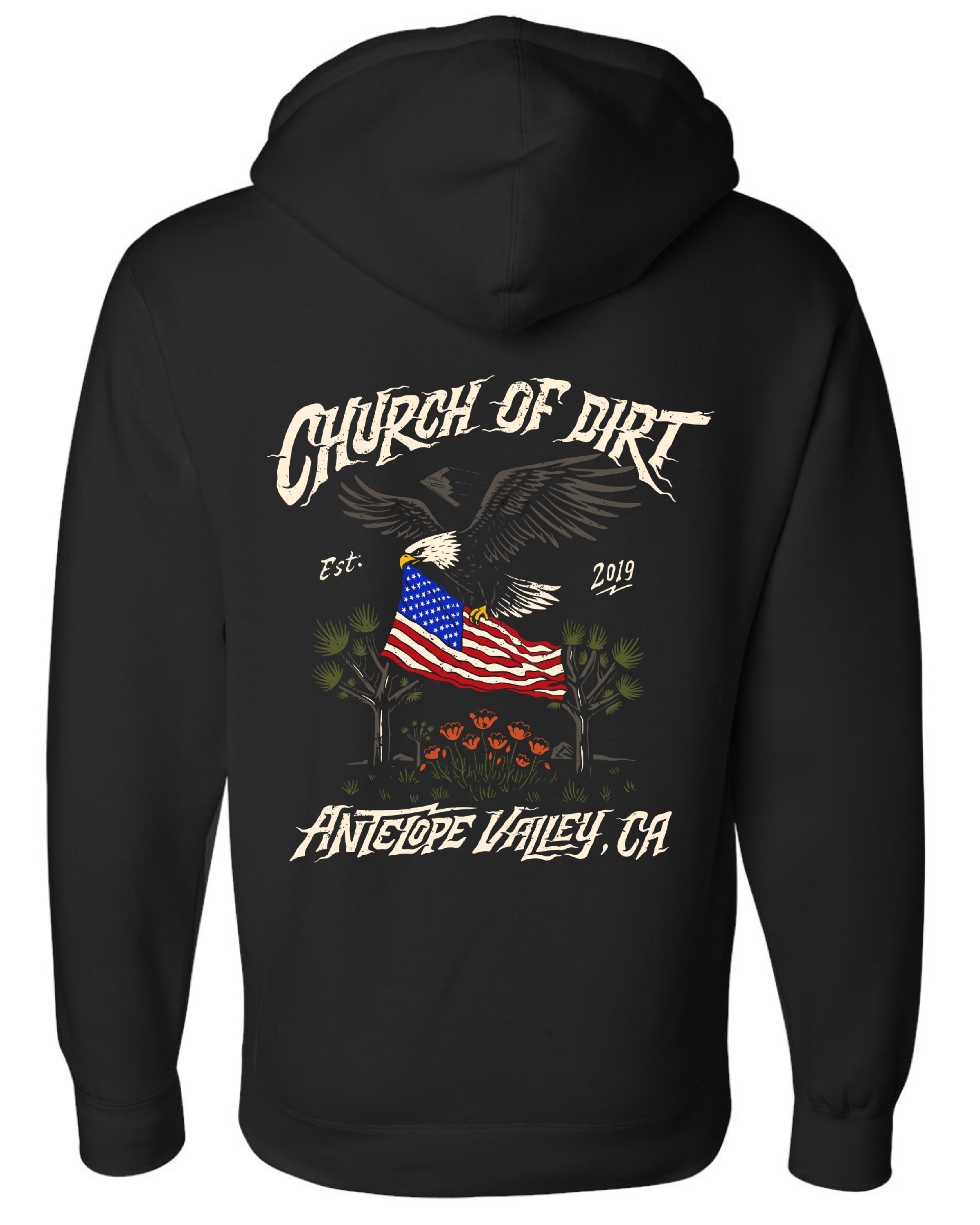 Bomber Black Heavyweight Hoodie