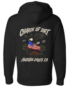Bomber Black Heavyweight Hoodie