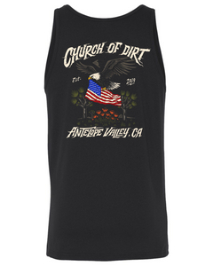 Bomber Black Tank Top