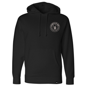 Adult Circuit Black Heavyweight Hoodie