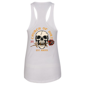 Women’s Love Hurts White Tank Top