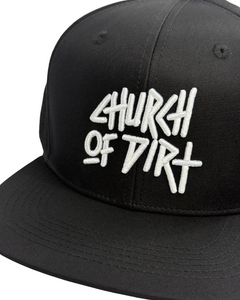 Church Of Dirt Black SnapBack
