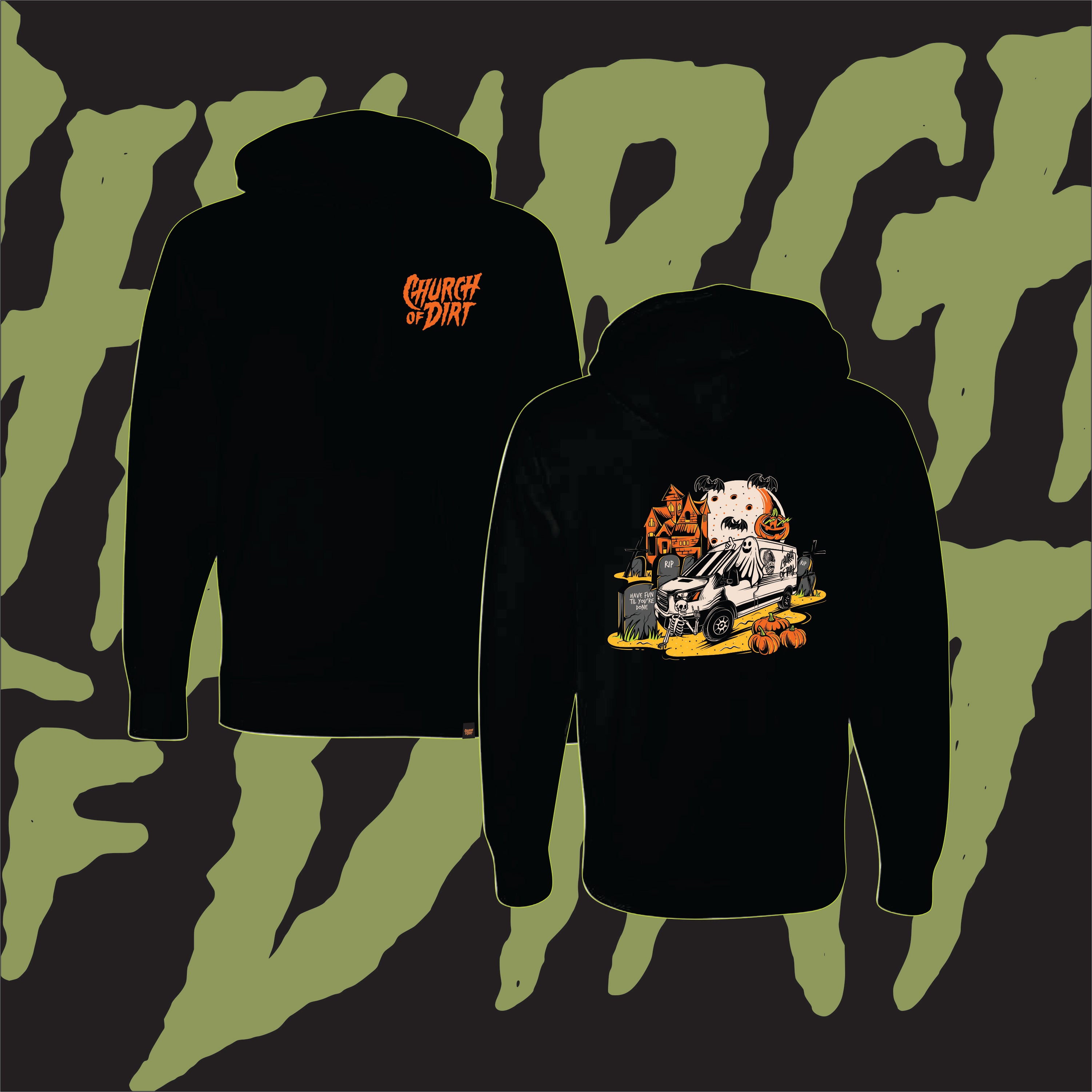 Youth Black Limited Edition Glow In The Dark Halloween 23 Hoodie