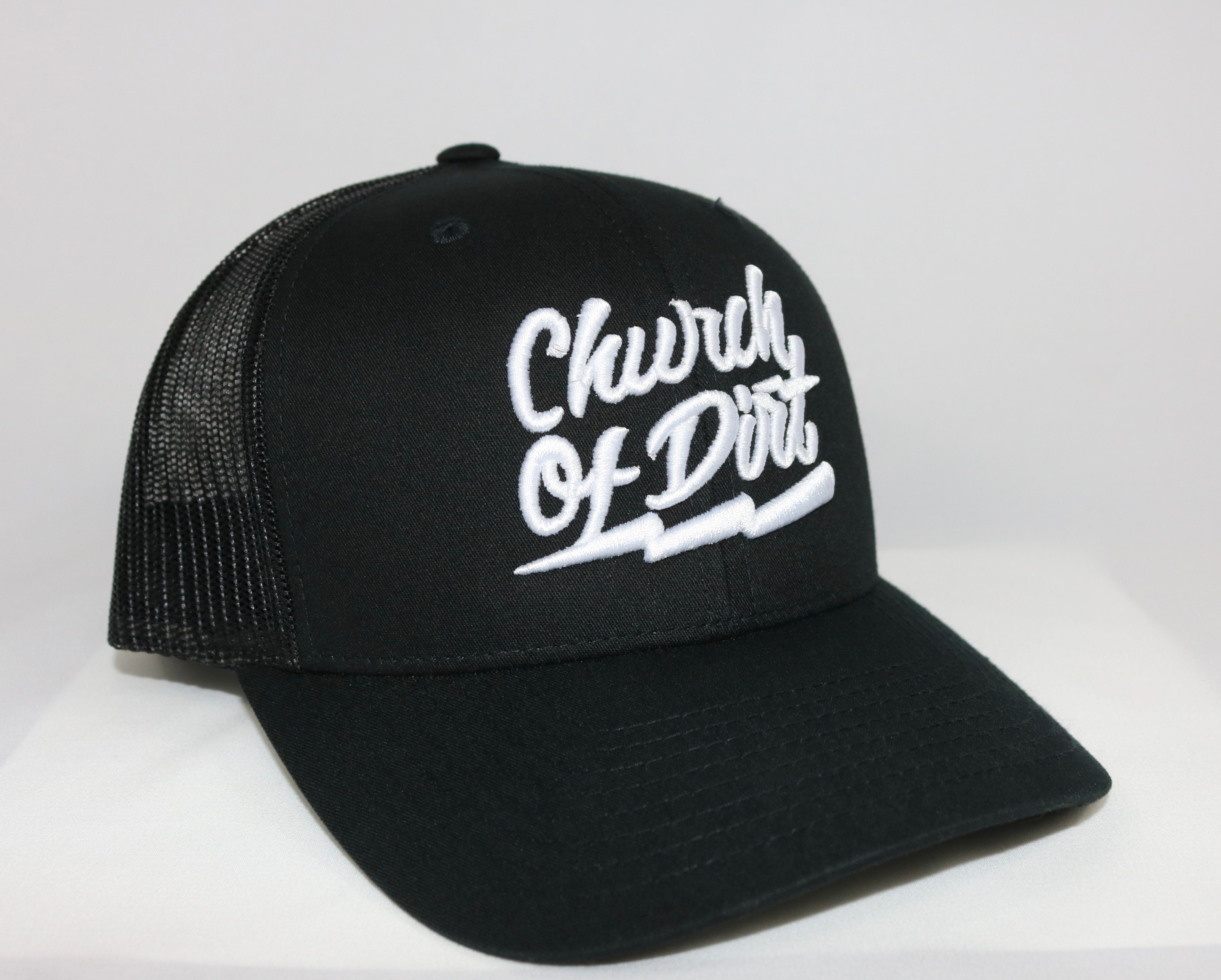 Black Bolt Curve Bill Snapback