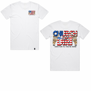 Adult Freedom White T-Shirt