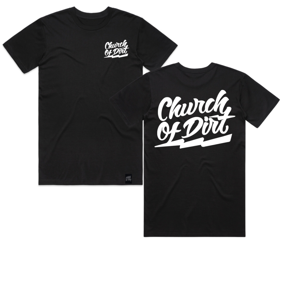 Adult Bolt Black T-Shirt