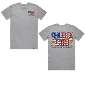Adult Freedom Gray T-Shirt