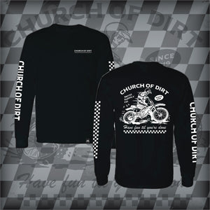 Black Ghost Rider Long Sleeve