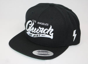 Black Los Angeles Snapback