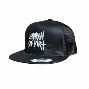 Multicam Black Dirt Surfer Trucker