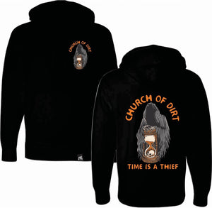 Youth Black Time Thief Hoodie