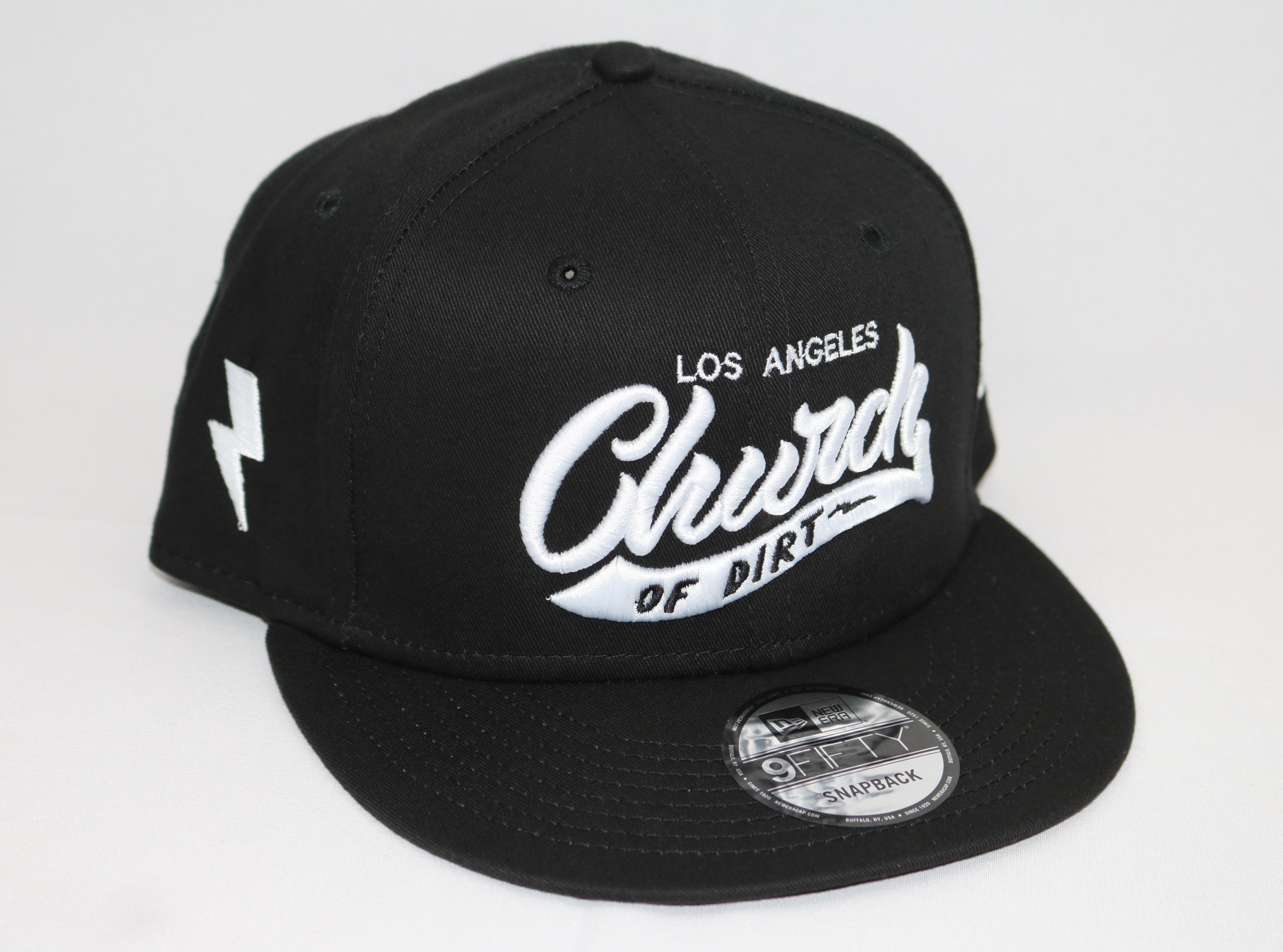Black New Era Los Angeles