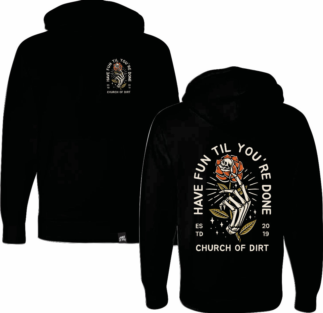 Toddler Black Every Rose Hoodie