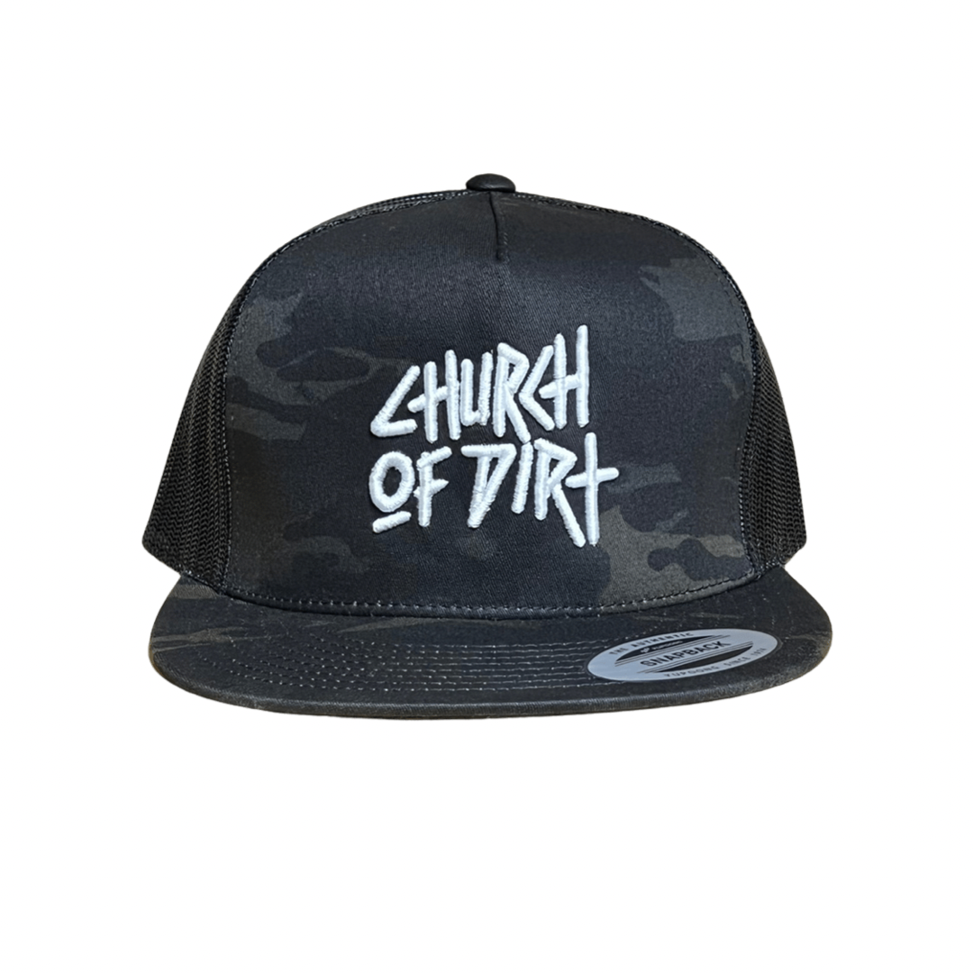 Multicam Black Dirt Surfer Trucker