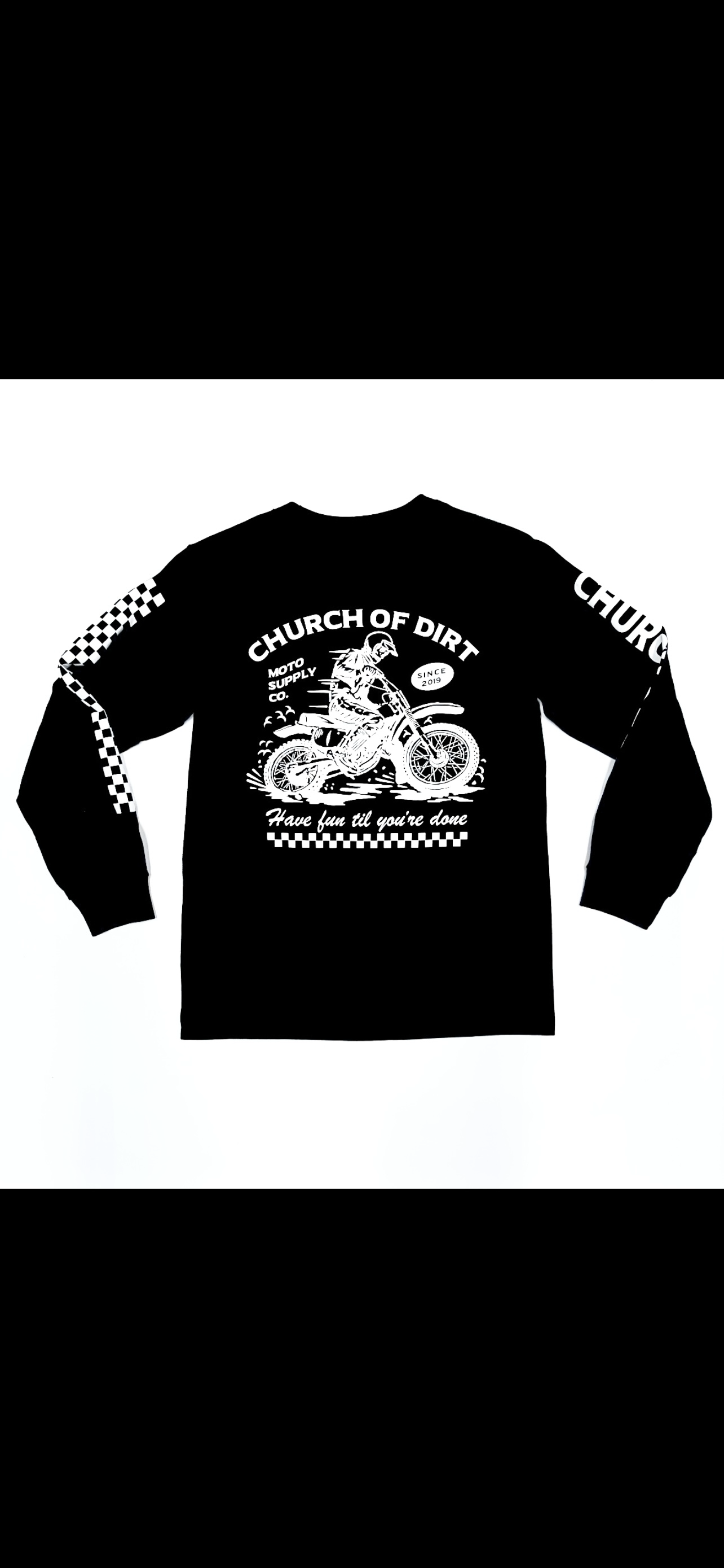 Black Ghost Rider Long Sleeve