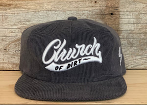 Los Angeles Gray Corduroy Snapback