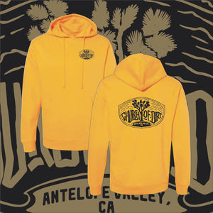 Adult Born & Raised Gold Hoodie