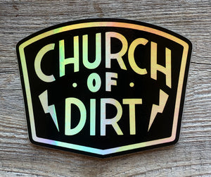 Badge Of Honor Holographic Sticker